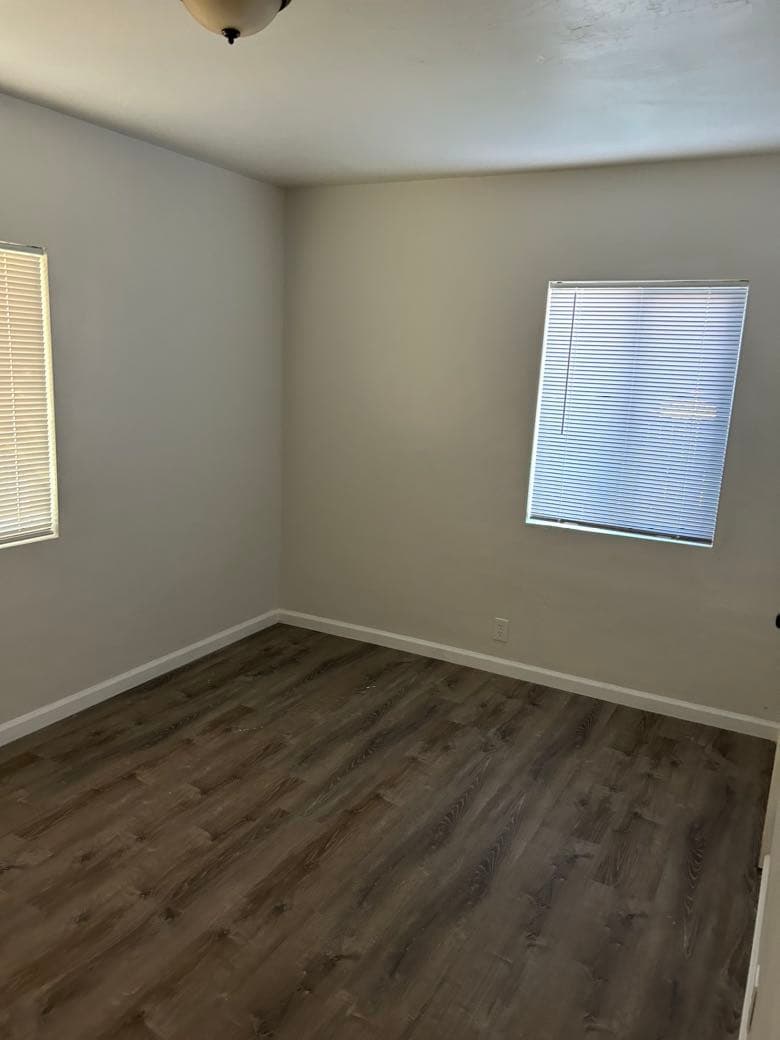 Updated interior of San Bernardino home we bought for cash