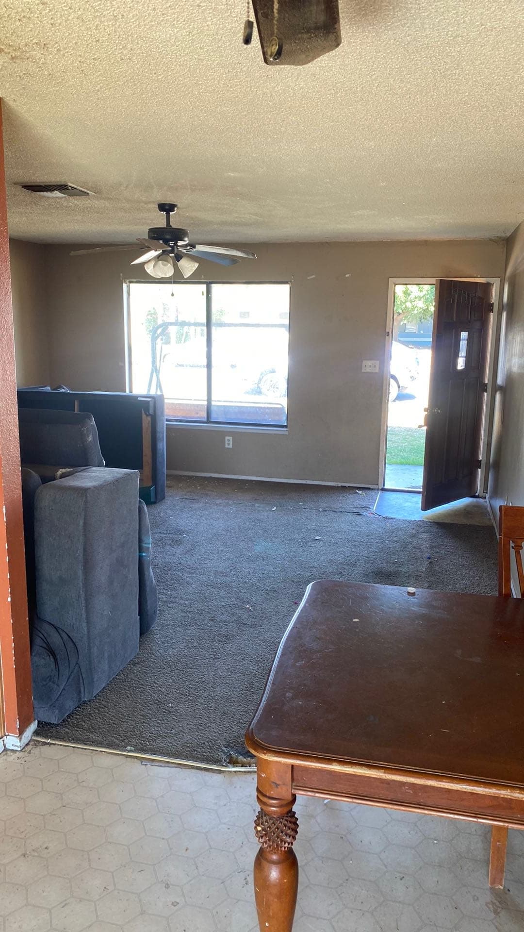Visalia home before renovation — bought as-is