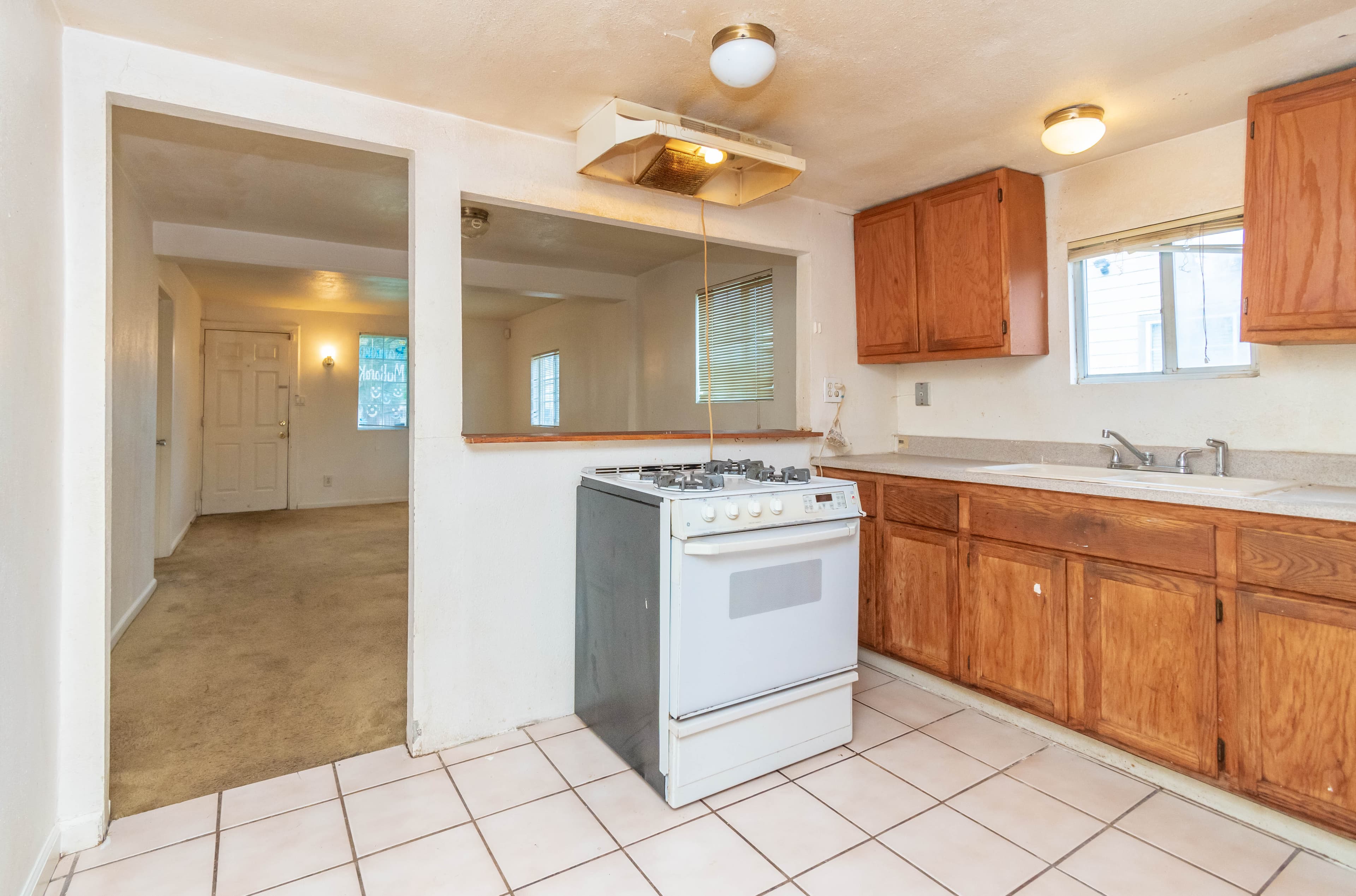 Living room renovation in Orange Cove investment property
